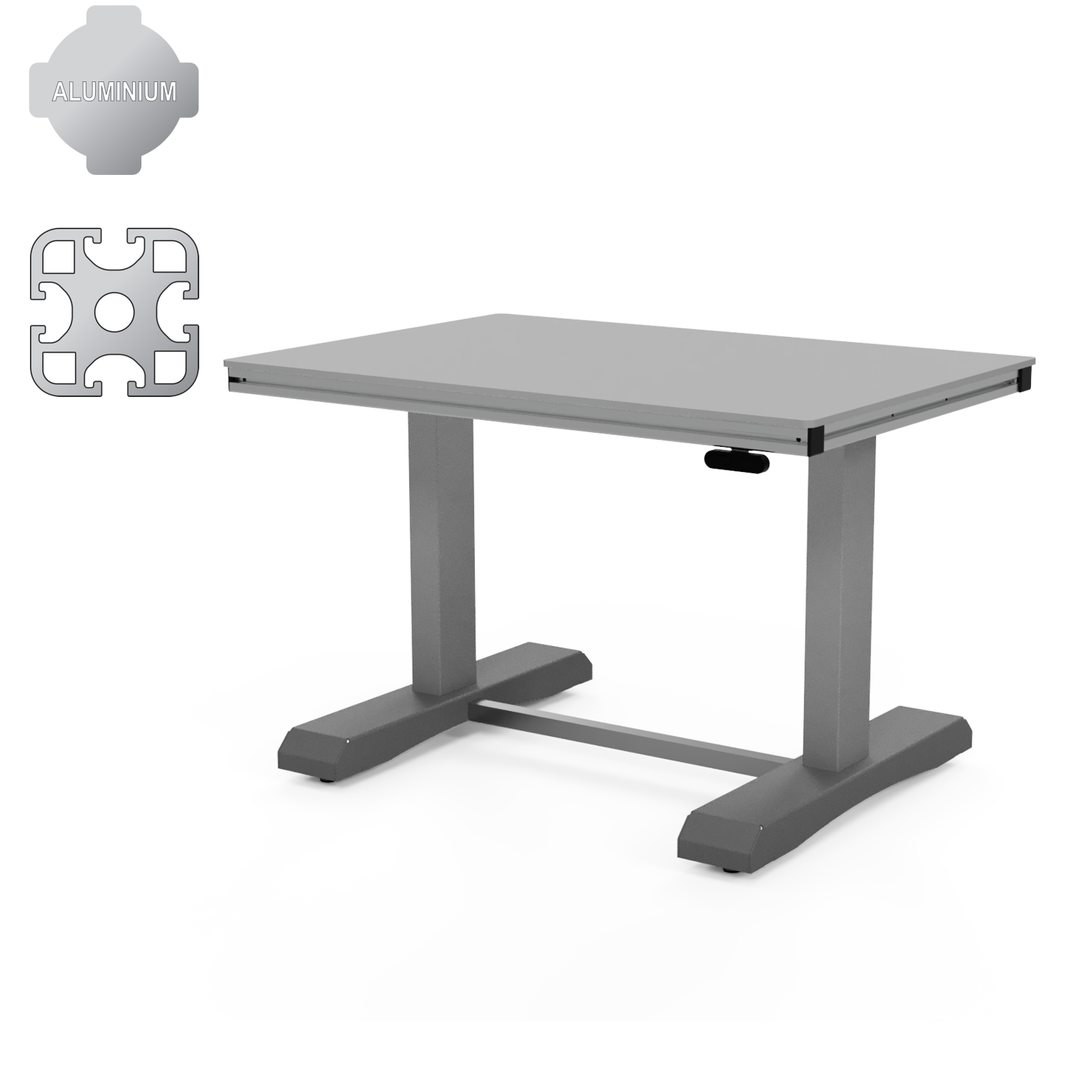HAW-01 | Height Adjustable Workstation | No Back | Electric Adjust